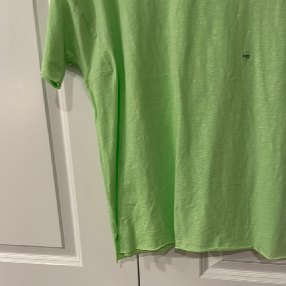 NWT aerie Lime Green T-Shirt oversized size XXS - Picture 7 of 9